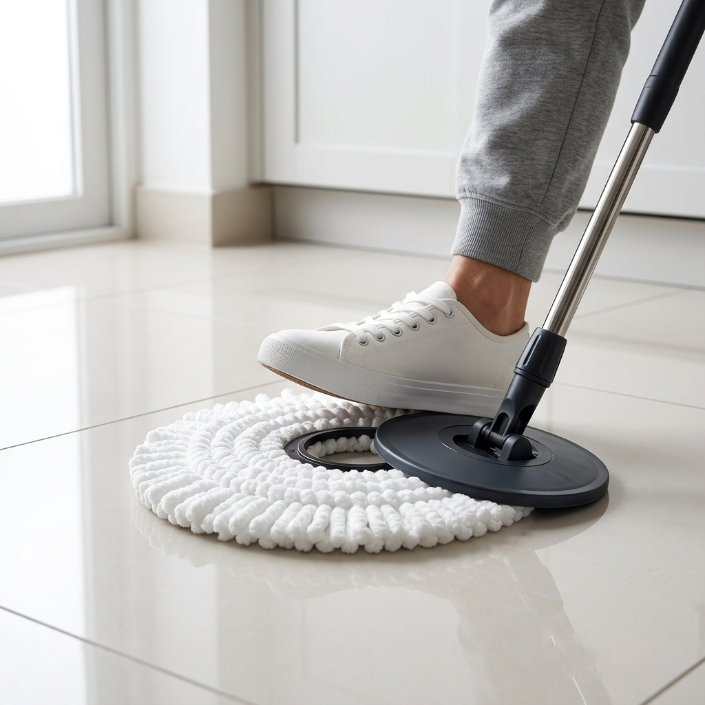 Silpek 360° Döner Mop Yedek Bezi – Yüksek Emici Mikrofiber Yedek Başlık