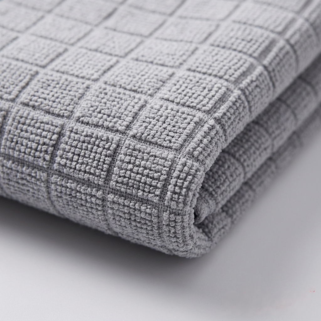 Silpek 3’lü Mikrofiber Gri Mutfak Temizlik Bezi 40x40 cm – Yüksek Emici, İz ve Tüy Bırakmaz Petek Dokulu Bez