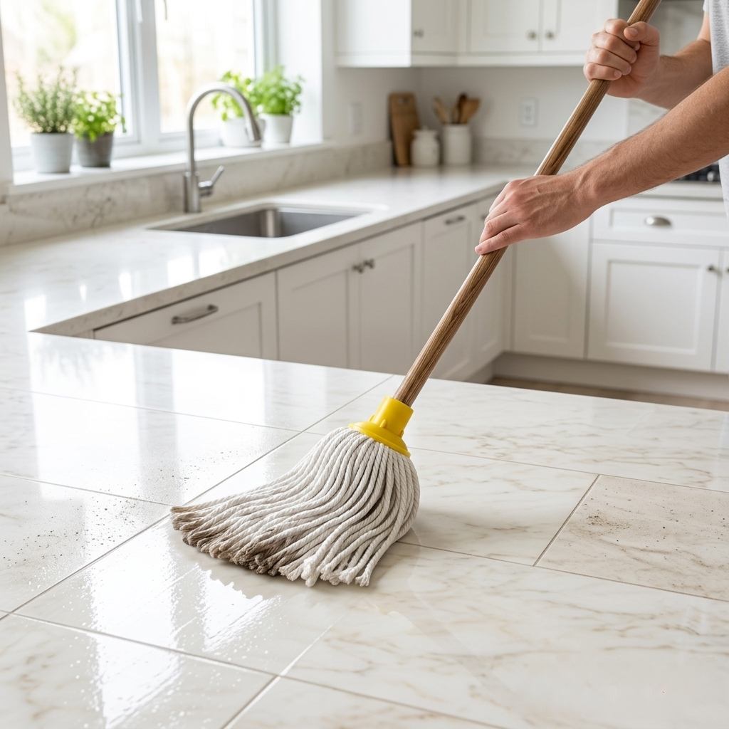 Silpek Pamuklu Saçaklı Mop Yedek Bezi – Klasik Vidalı Paspas Yedek Kafası