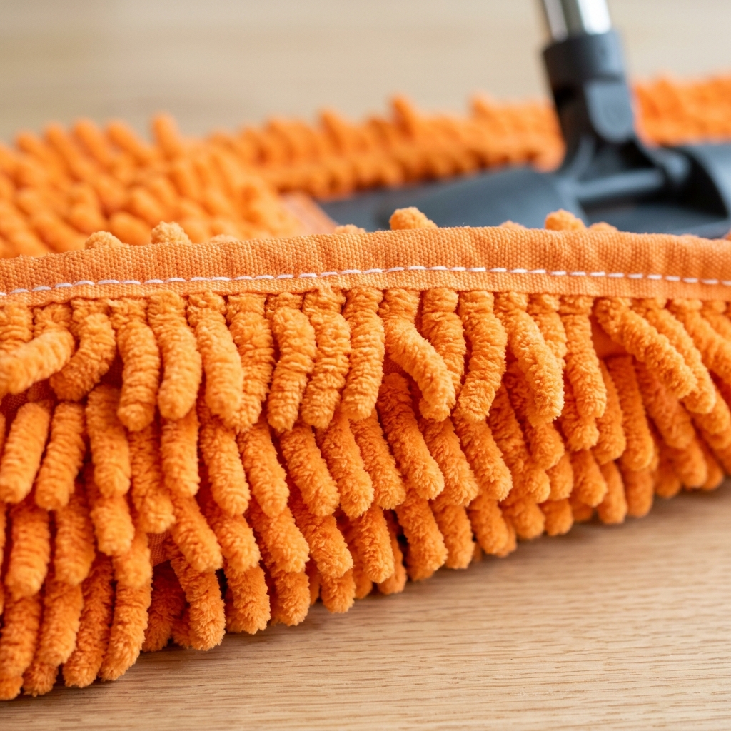Silpek 2'li Set 40 Cm Mikrofiber Makarna Mop Yedek Bezi – Renkli Chenille Yedek Başlık