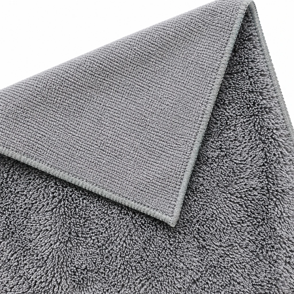 Silpek UltraClean Çift Taraflı Mikrofiber Temizlik Bezi 40×40 cm – Gri